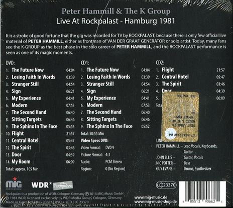 Live at Rockpalast - CD Audio + DVD di Peter Hammill - 2