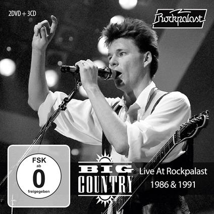 Live At Rockpalast 1986 & 1991 (3 CD + 2 DVD) - CD Audio + DVD di Big Country