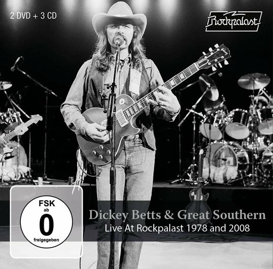 Live At Rockpalast 1978 And 2008 (2 DVD + 3 CD) - CD Audio + Blu-Ray Audio di Dickey Betts,Great Southern