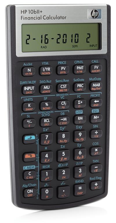 HP 10bII+ calcolatrice - 2