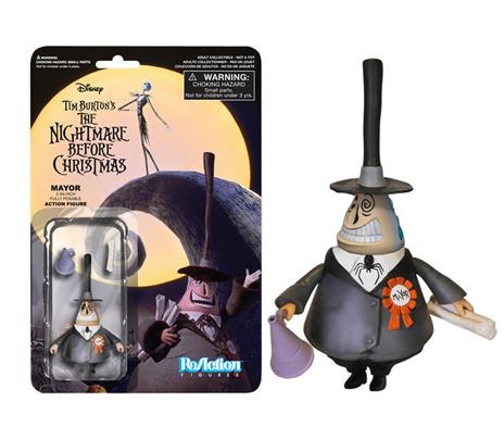 Funko Reaction Nightmare Before Christmas Mayor Nbx Retro Figure Vintage - 2