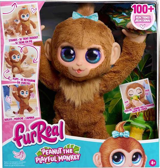 FurReal Peanut La Scimmia Giocherellona