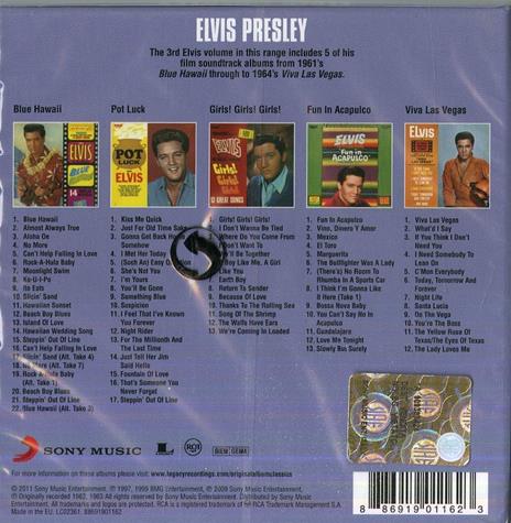 Original Album Classics - CD Audio di Elvis Presley - 2