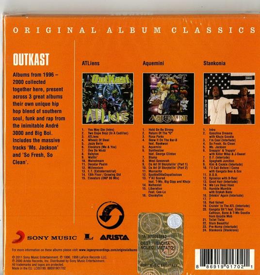 Original Album Classics - CD Audio di OutKast - 2