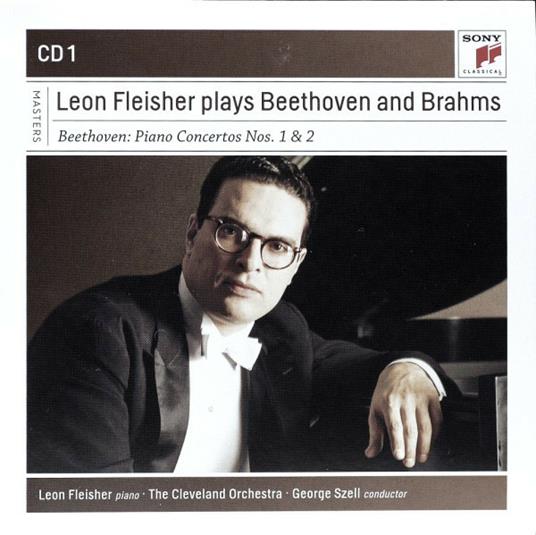 Leon Fleisher Plays Beethoven and Brahms - CD Audio di Ludwig van Beethoven,Johannes Brahms,Leon Fleisher