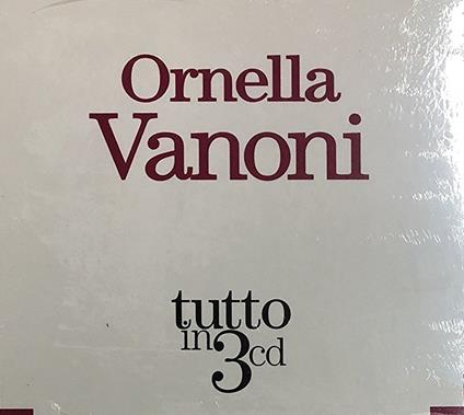 Tutto in 3 cd - CD Audio di Ornella Vanoni