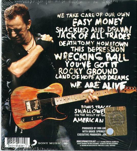 Wrecking Ball (Special Edition) - CD Audio di Bruce Springsteen - 2