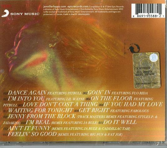 Dance Again... The Hits - CD Audio di Jennifer Lopez - 2