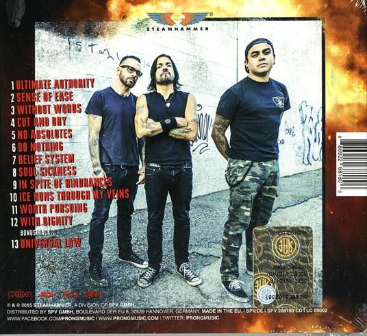X-No Absolutes (Digipack) - CD Audio di Prong - 2
