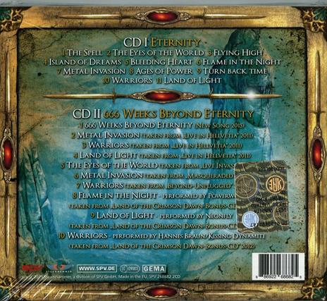 Eternity - 666 Weeks Beyond Eternity - CD Audio di Freedom Call - 2