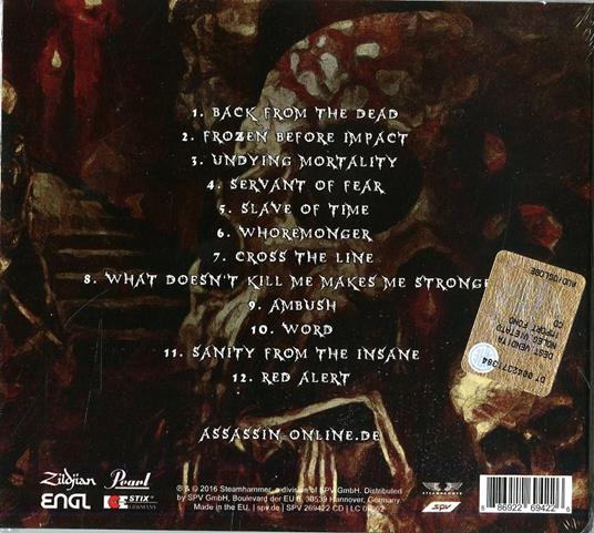 Combat Cathedral - CD Audio di Assassin - 2