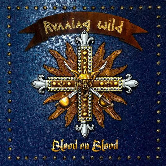 Blood on Blood (Blue Coloured Vinyl) - Vinile LP di Running Wild