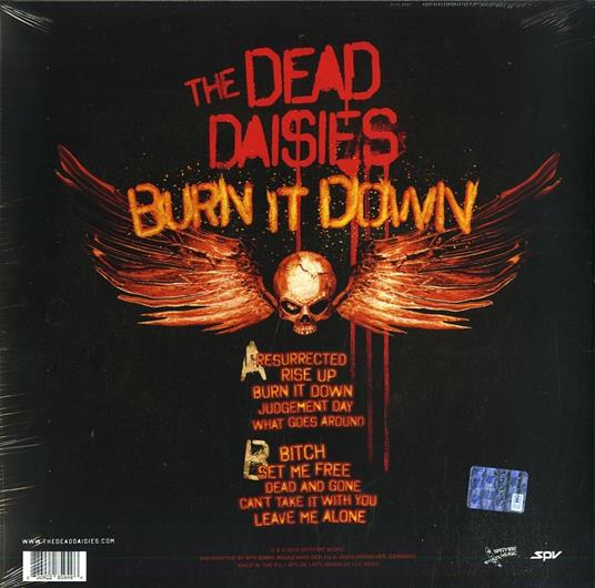 Burn it Down (Picture Disc Limited Edition) - Vinile LP di Dead Daisies - 2