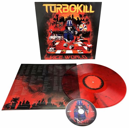 Vice World (Red Coloured Vinyl) - Vinile LP + CD Audio di Turbokill - 2