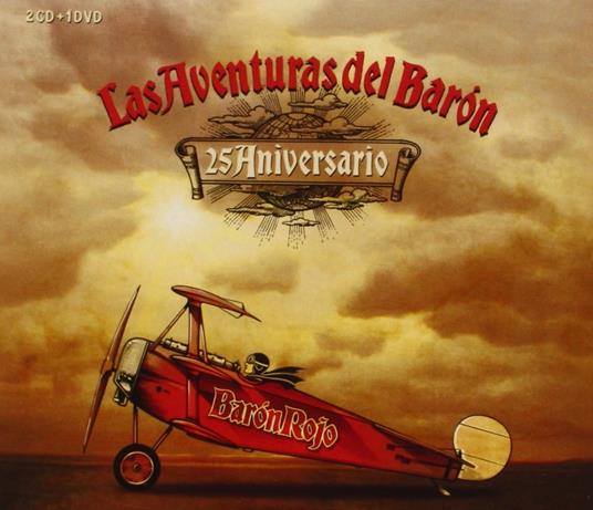 Las aventuras del barón - CD Audio + DVD di Baron Rojo