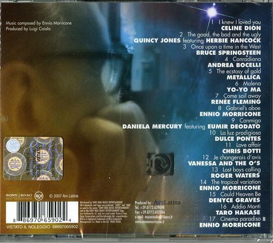 We All Love Ennio Morricone (Colonna sonora) - CD Audio di Ennio Morricone - 2