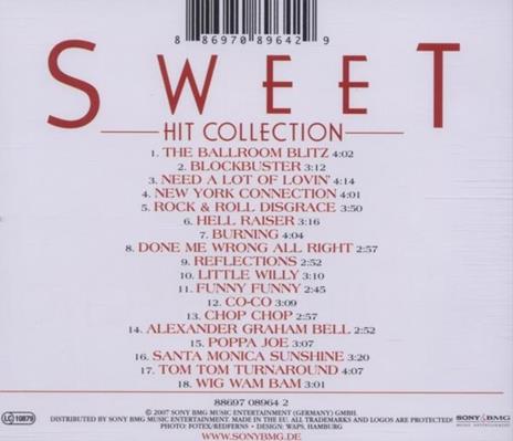 Hit Collection Edition - CD Audio di Sweet - 2