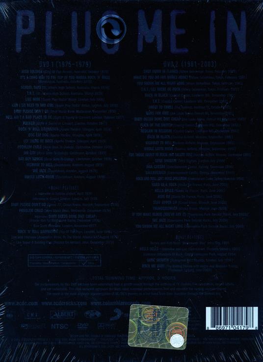 AC/DC. Plug Me In (2 DVD) - DVD di AC/DC - 2