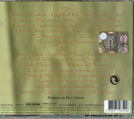 Canzoni nel tempo - CD Audio di Fiorella Mannoia - 2