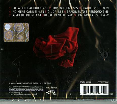 Dalla pelle al cuore - CD Audio di Antonello Venditti - 2