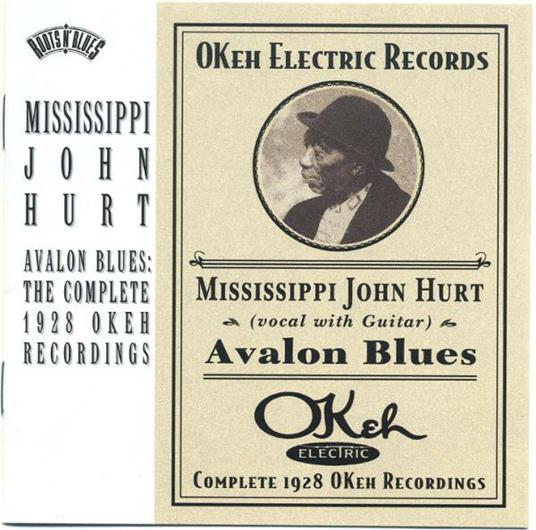 Avalon Blues - CD Audio di Mississippi John Hurt