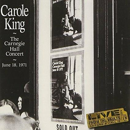 Carnegie Hall Concert - CD Audio di Carole King