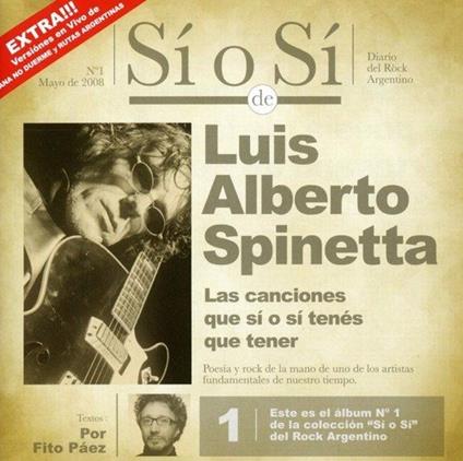 Si O Si-Diario Del Rock Argentino - CD Audio di Luis Alberto Spinetta