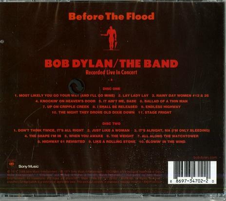 Before the Flood - CD Audio di Bob Dylan - 2
