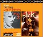 Try This - Live in Europe - CD Audio + DVD di Pink