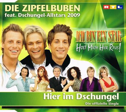 Hier Im Dschungel - CD Audio Singolo di Zipfelbuben