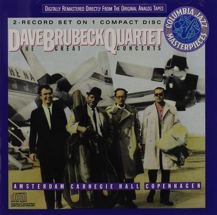 Great Concerts - CD Audio di Dave Brubeck