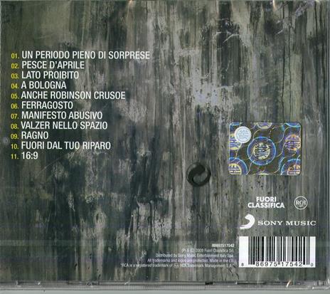 Manifesto abusivo - CD Audio di Samuele Bersani - 2