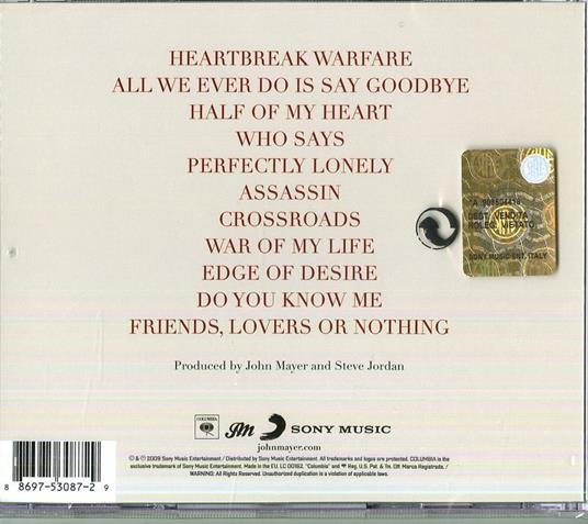 Battle Studies - CD Audio di John Mayer - 2