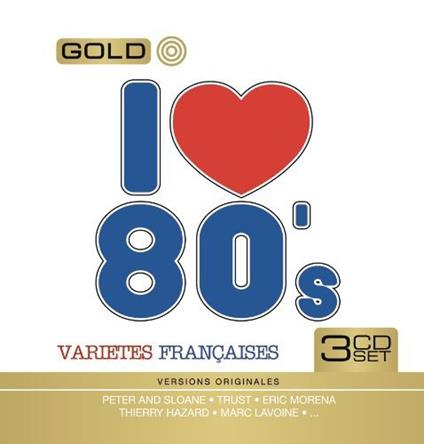 I Love 80's Gold Metal Box - CD Audio