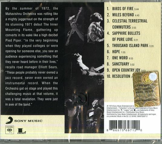 Birds of Fire - CD Audio di Mahavishnu Orchestra - 2