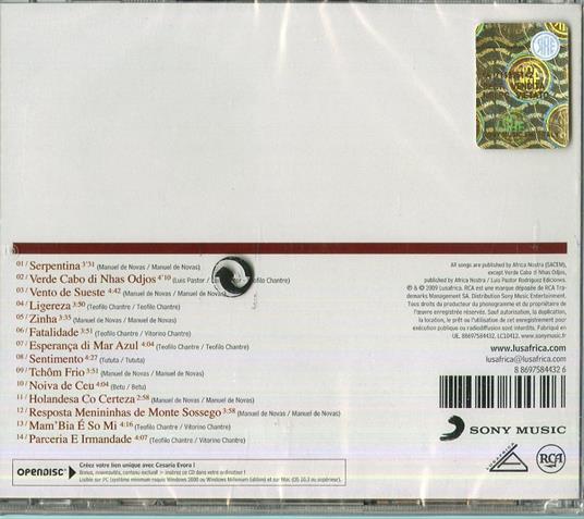 Nha sentimento - CD Audio di Cesaria Evora - 2