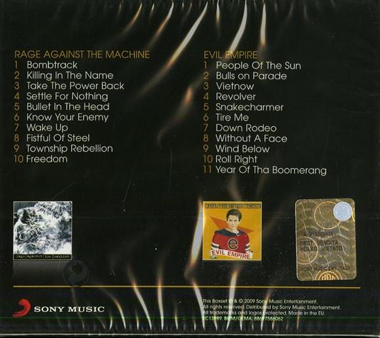 Rage Against the Machine - Evil Empire - Rage Against the Machine - CD