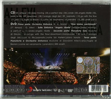 Arena di Verona - CD Audio + DVD di Giovanni Allevi,All-Stars Orchestra - 2