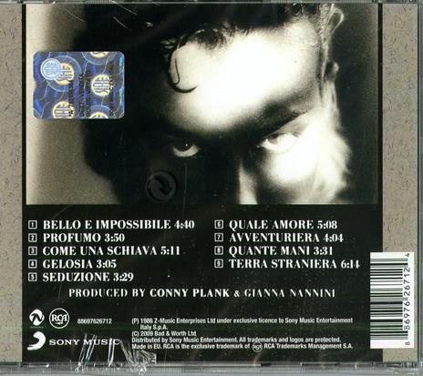 Profumo (Oscar del Disco) - CD Audio di Gianna Nannini - 2