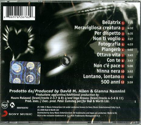 Dispetto (Oscar del Disco) - CD Audio di Gianna Nannini - 2