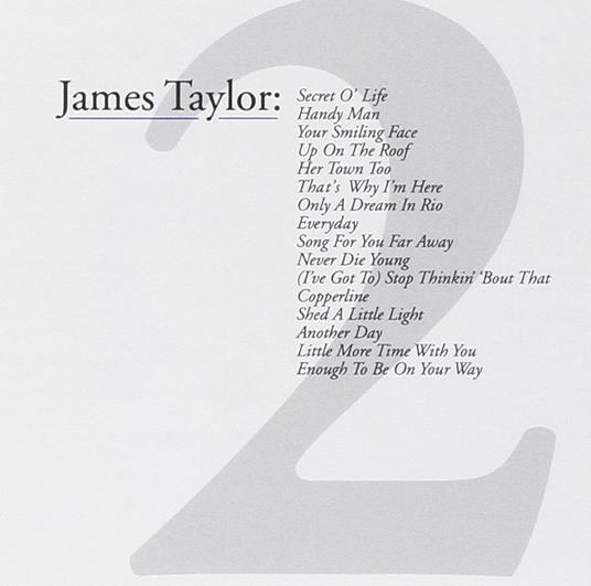 Vol. 2-Greatest Hits - CD Audio di James Taylor