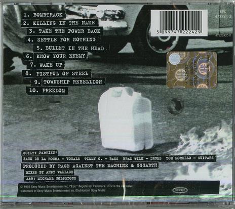 The Battle of Los Angeles - Renegades - CD Audio di Rage Against the Machine - 2