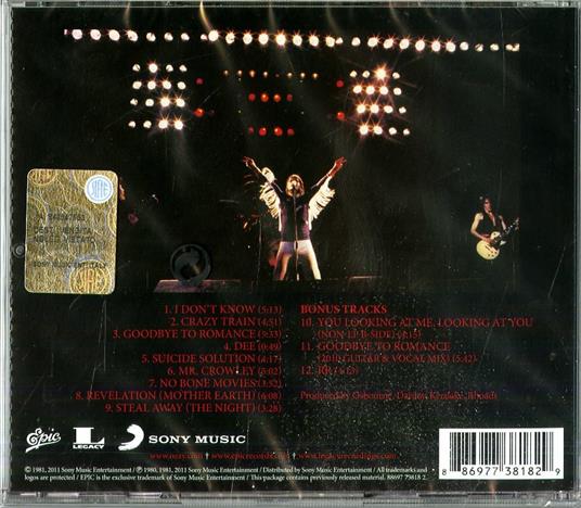Blizzard of Ozz (Expanded Edition) - CD Audio di Ozzy Osbourne - 2