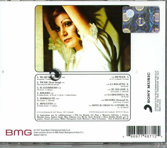 Il giorno dopo - CD Audio di Mia Martini - 2