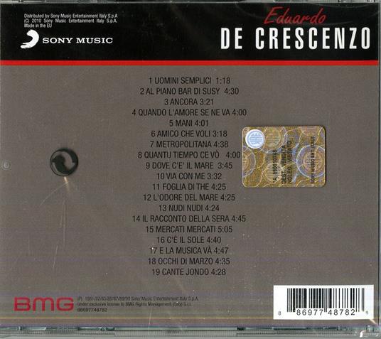 Eduardo De Crescenzo - CD Audio di Eduardo De Crescenzo - 2