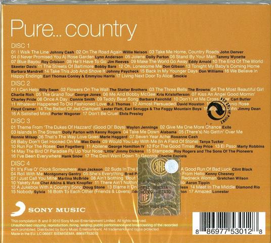 Pure... Country - CD Audio - 2