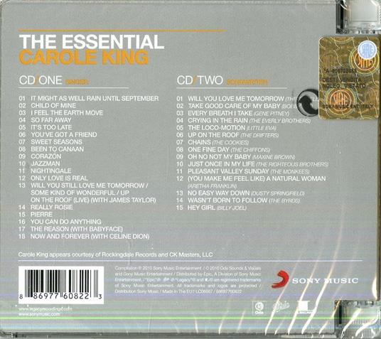 The Essential Carole King - CD Audio di Carole King - 2