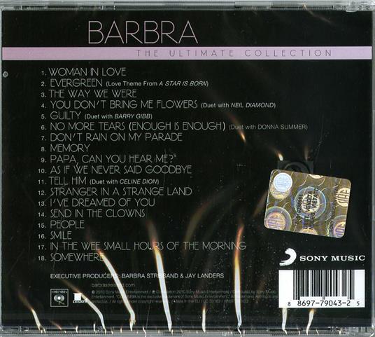 The Ultimate Collection - CD Audio di Barbra Streisand - 2