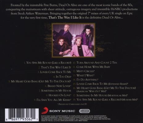 That's the Way I Like it - CD Audio di Dead or Alive - 2