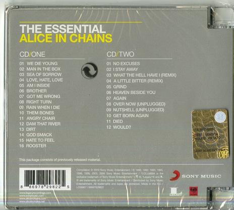 The Essential Alice in Chains - CD Audio di Alice in Chains - 2